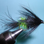 Black and Green Bunny Stripper