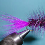 BH Crystal Bugger w/Rubberlegs, Purple